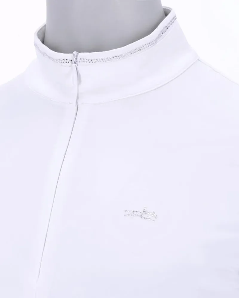 Schockemohle SP Alicia Style Shirt Optical White-1