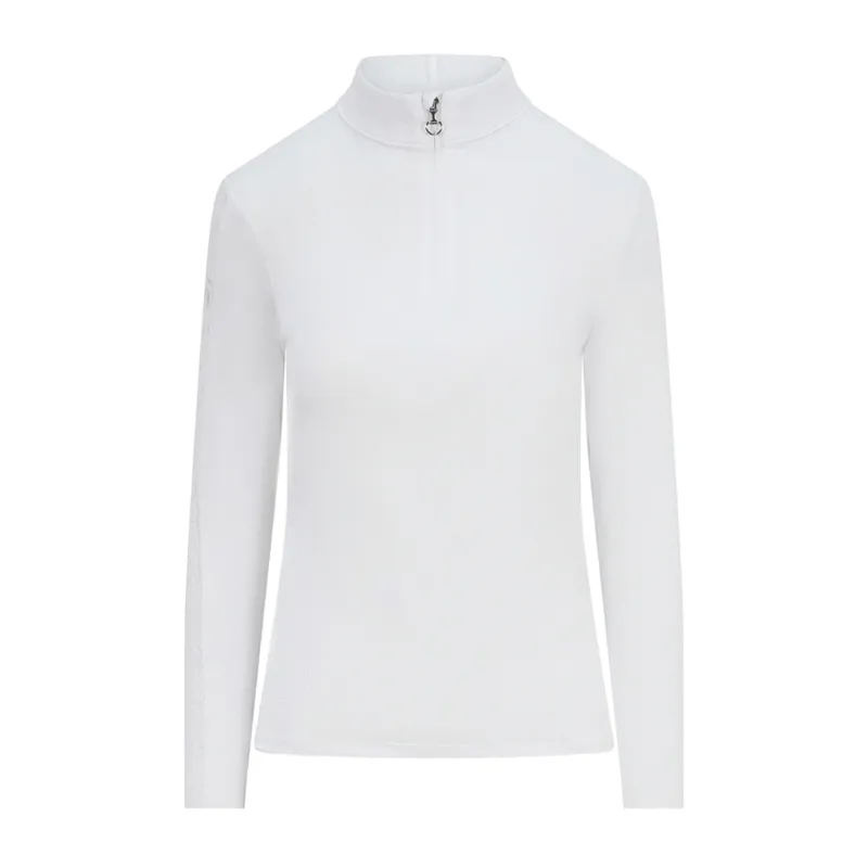 Equetech Natalia Long Sleeve Lace Competition Shirt -2