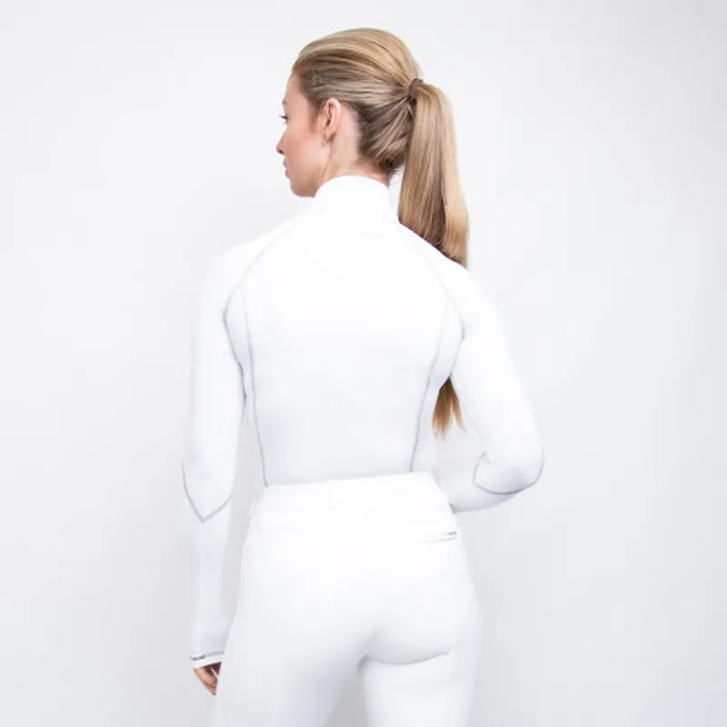 Coldstream Lennel Base Layer in White/Light Grey-4