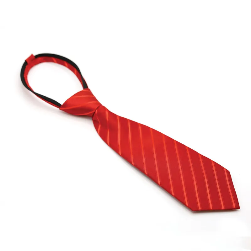 Equetech Junior Luxury Ready-Tied Show Tie - Red