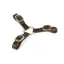 Velociti GARA Three Way Leather Couplings Havana