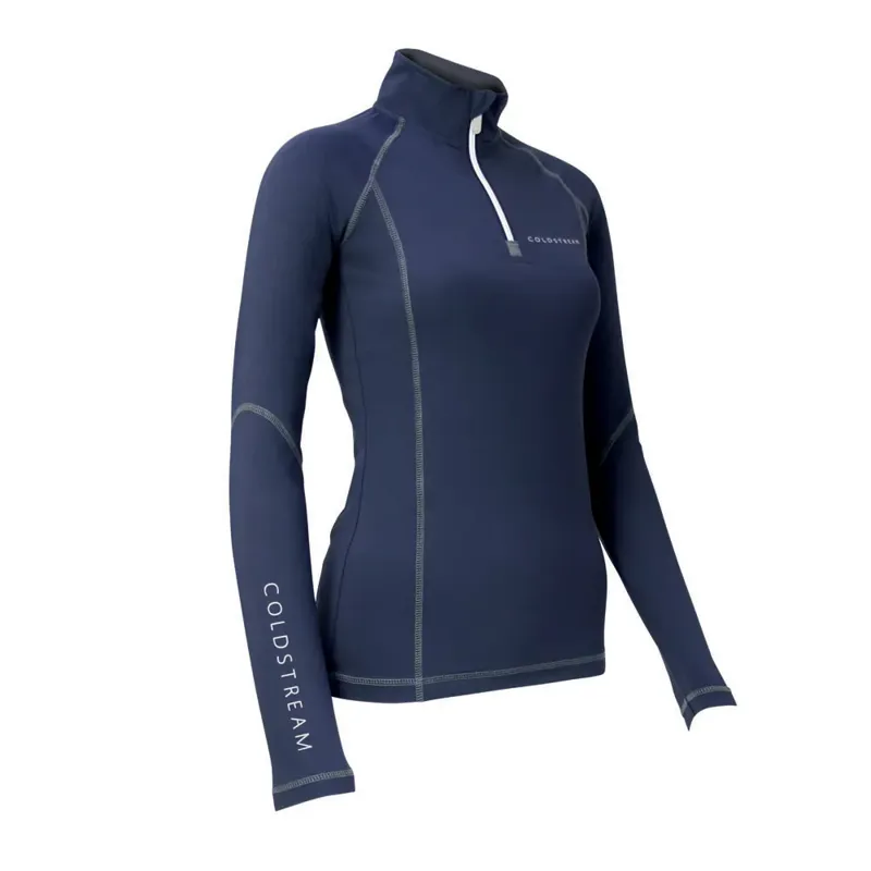 Coldstream Lennel Base Layer in Navy/Grey-4