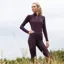 Coldstream Ednam Base Layer in Mulberry Purple
