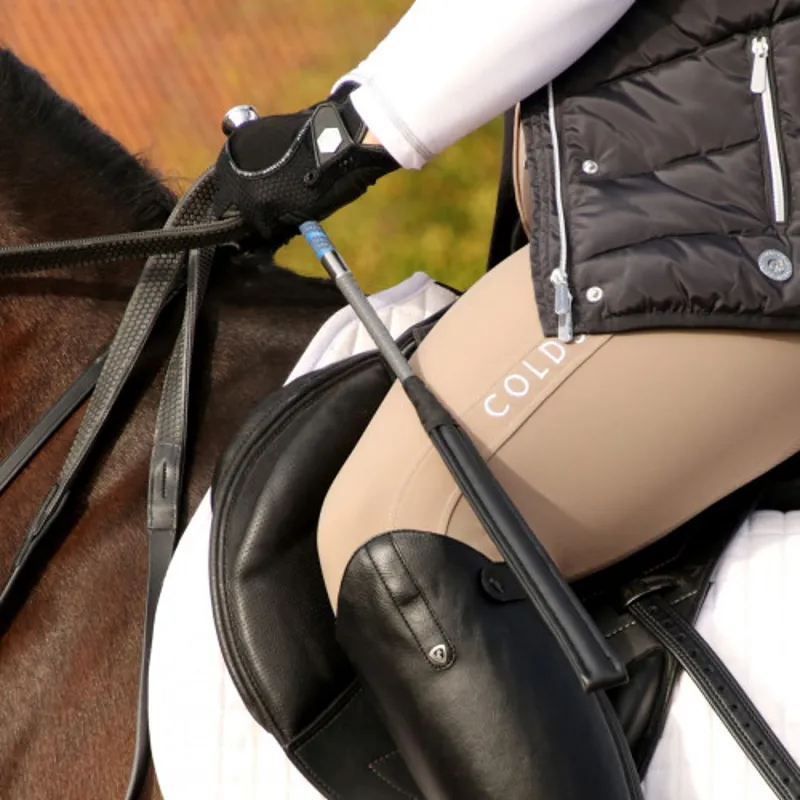 Coldstream Pressen Jump Bat in Grey/Blue 66cm-1