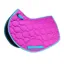 Hy Equestrian DynaMizs Ecliptic Close Contact Saddle Pad - Plum Teal