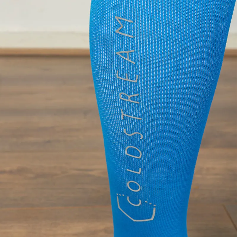 Coldstream Morriston Performance Socks - Adult 4-8 Blue-1