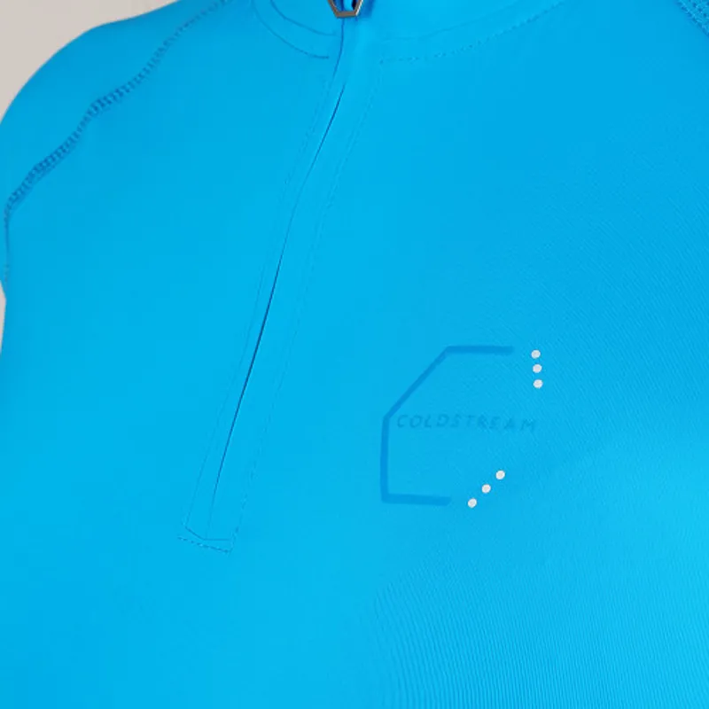 Coldstream Midlem Short Sleeve Base Layer in Blue-4