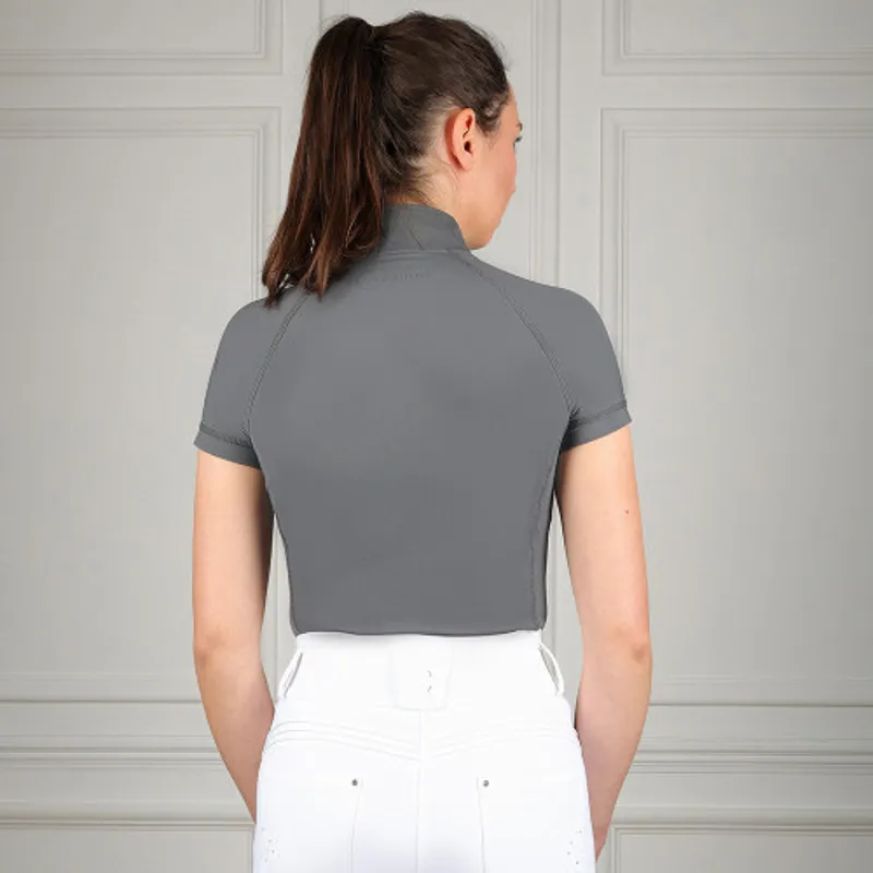 Coldstream Midlem Short Sleeve Base Layer in Grey-2