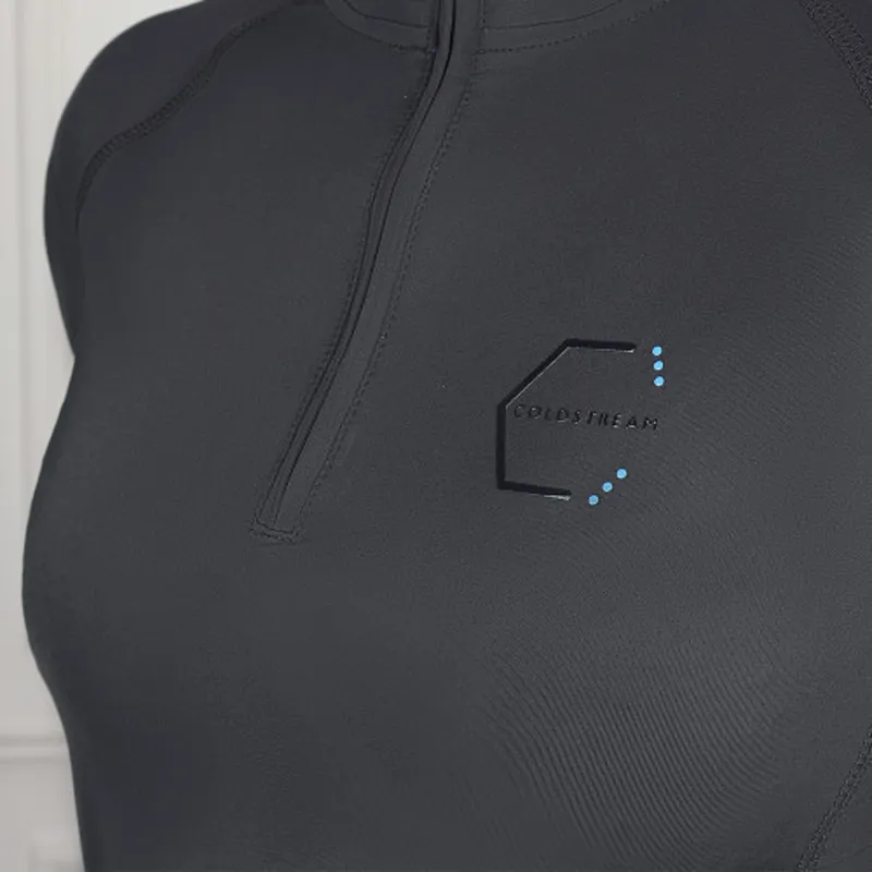 Coldstream Midlem Short Sleeve Base Layer in Black-3