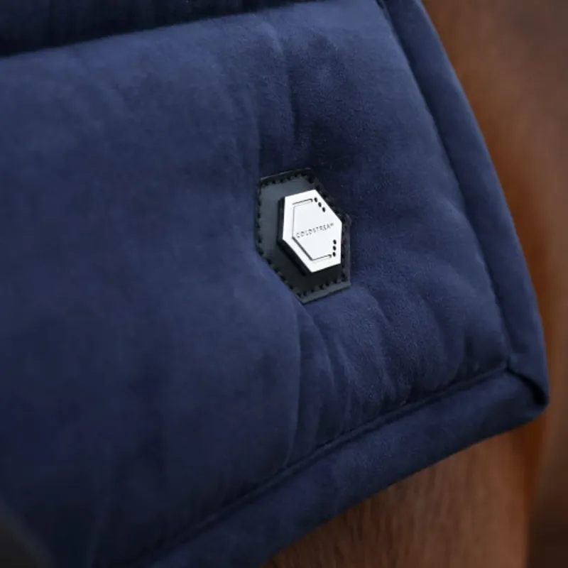 Coldstream Belford Suede GP Saddle Pad Blue-1