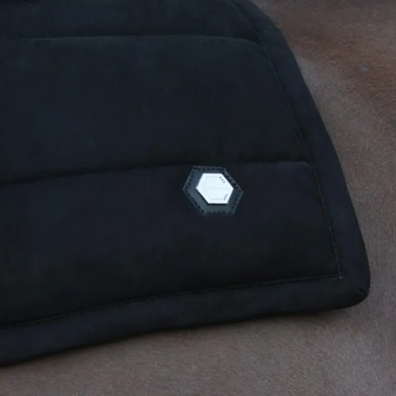 Coldstream Belford Suede GP Saddle Pad Black-2