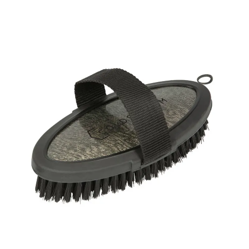 Coldstream Shine Body Brush - Black/Silver 18.3 x 9cm-1