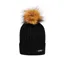 Coldstream Lamberton Bobble Hat in Black one size