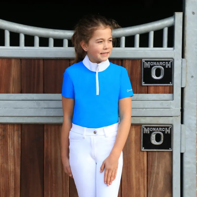 Coldstream Next Generation Ayton Show Shirt - C Blue