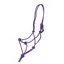 Shires Rope Control Headcollar Purple/Black