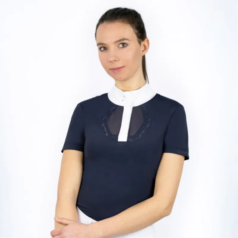 Coldstream Lanark Show Shirt - Navy-2