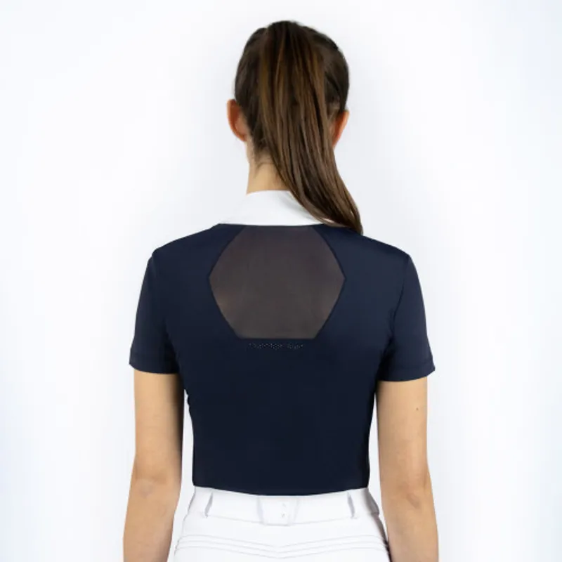 Coldstream Lanark Show Shirt - Navy-3