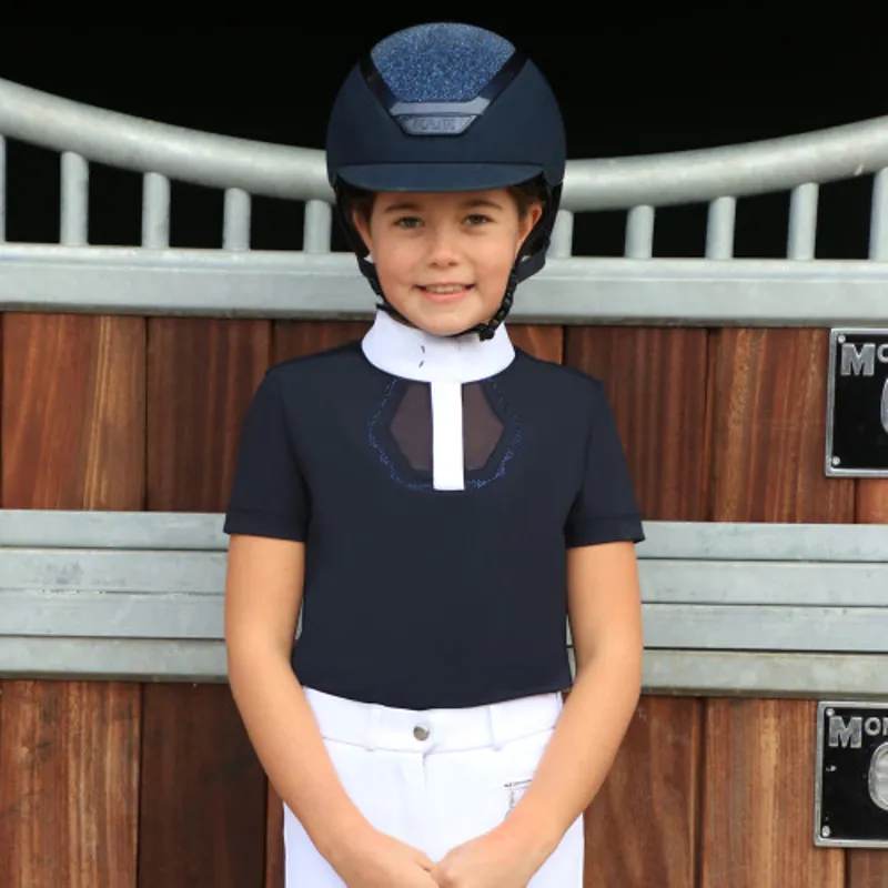 Coldstream Next Generation Lanark Show Shirt - Navy