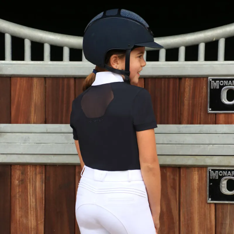 Coldstream Next Generation Lanark Show Shirt - Navy-1