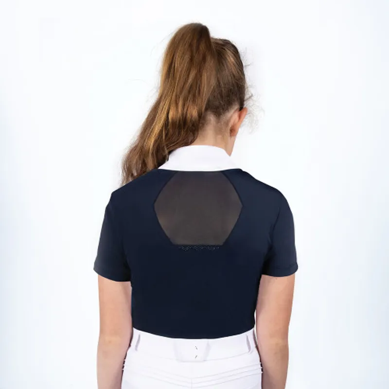 Coldstream Next Generation Lanark Show Shirt - Navy-3