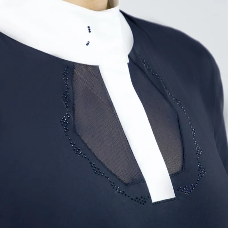 Coldstream Next Generation Lanark Show Shirt - Navy-4