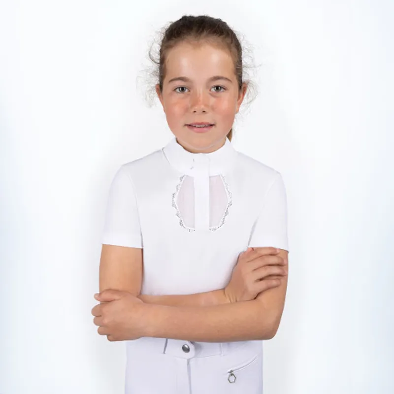 Coldstream Next Generation Lanark Show Shirt - White-2