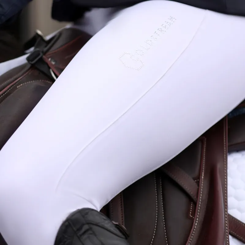 Coldstream Eckford Crystal Breeches in White-4