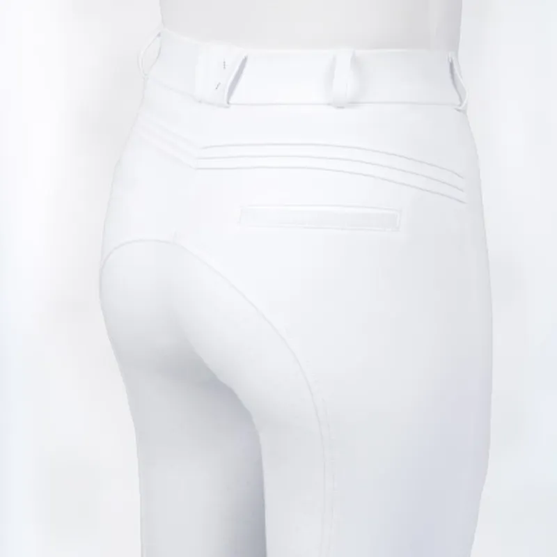 Coldstream Eckford Crystal Breeches in White-1