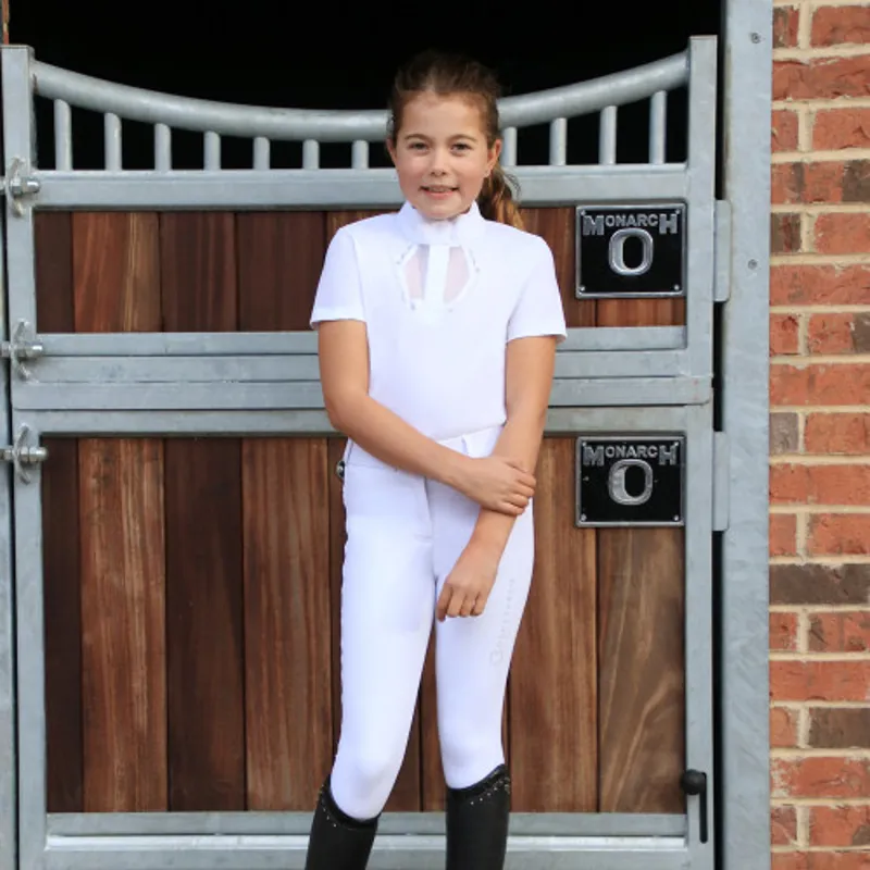 Coldstream Next Generation Eckford Crystal Breeches in White