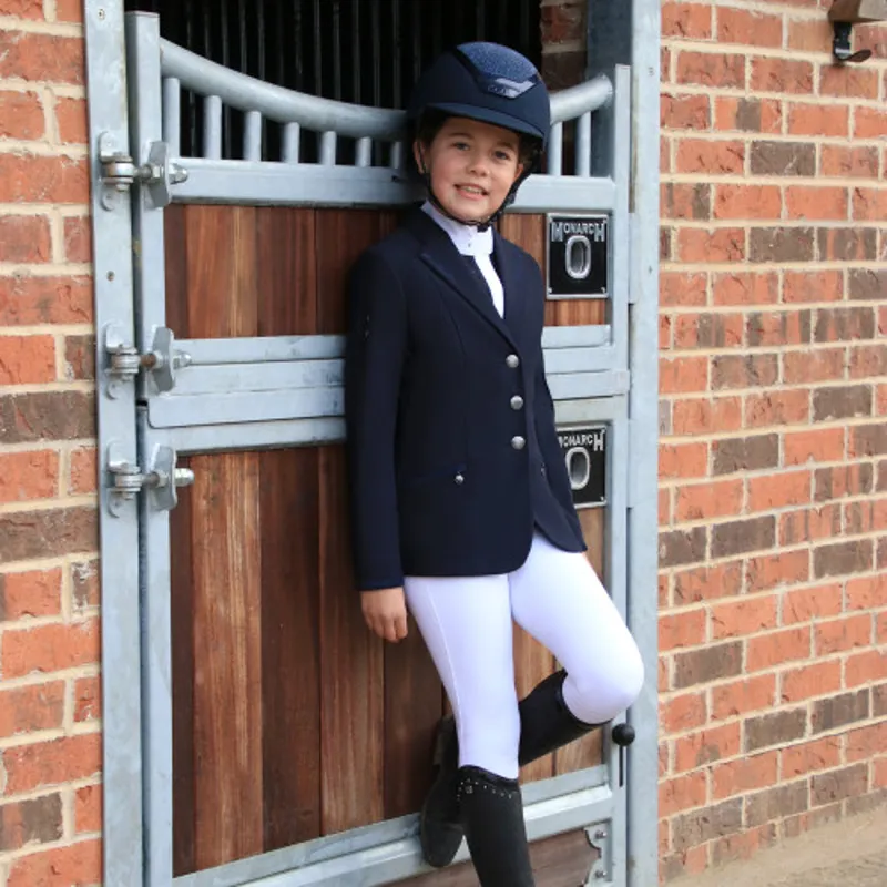 Coldstream Next Generation Eckford Crystal Breeches in White-3