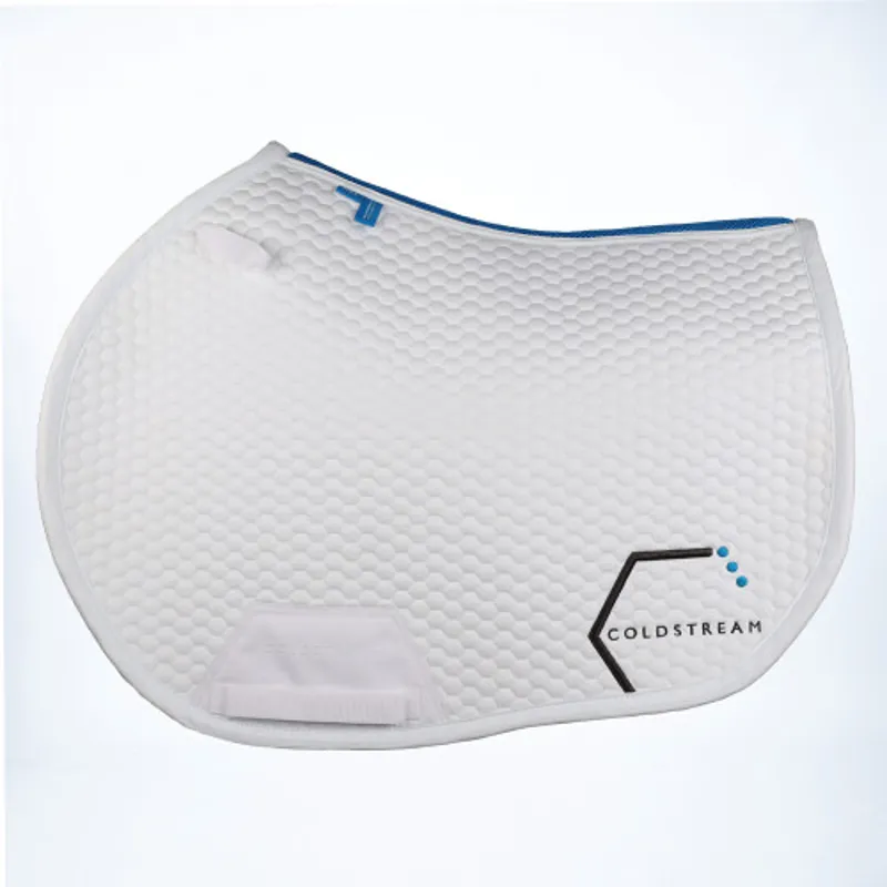 Coldstream Choicelee Close Contact Saddle Pad White-1