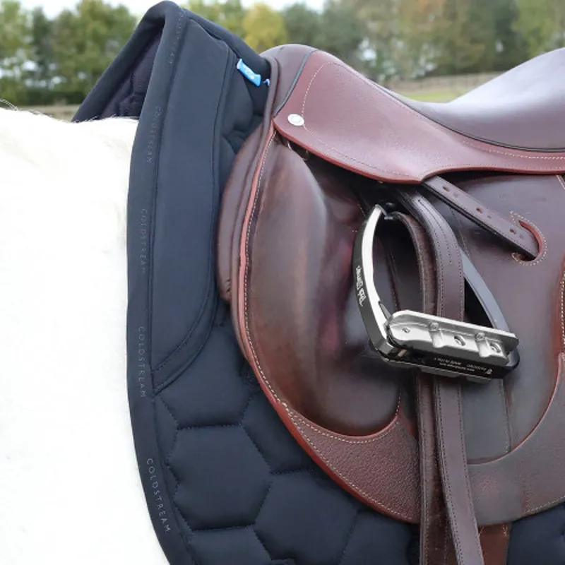 Coldstream Whitsome Saddle Pad Blue-1