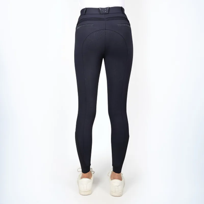 Coldstream Eckford Crystal Breeches in Navy-1