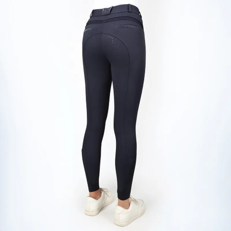 Coldstream Eckford Crystal Breeches in Navy-2