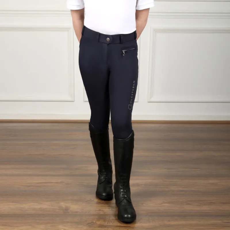 Coldstream Next Generation Eckford Crystal Breeches in Navy