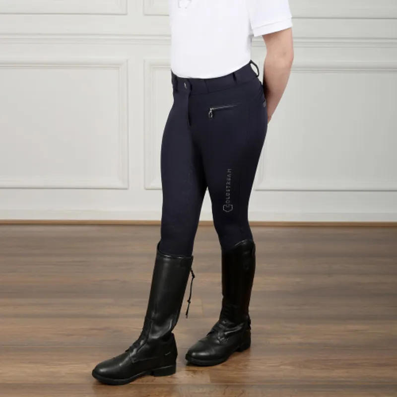 Coldstream Next Generation Eckford Crystal Breeches in Navy-1