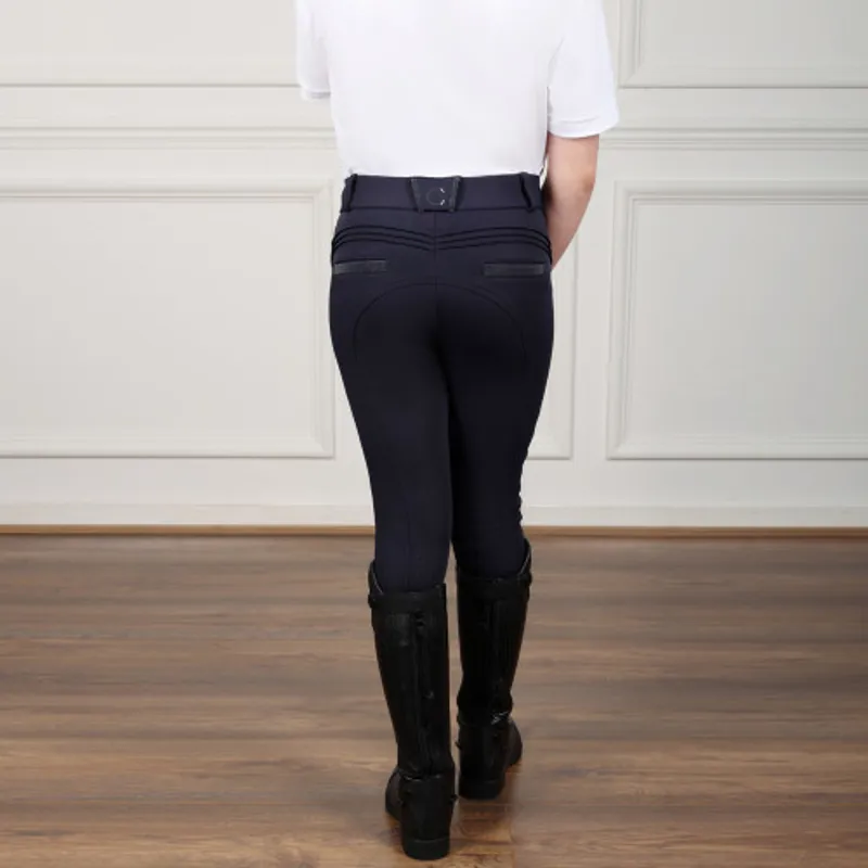 Coldstream Next Generation Eckford Crystal Breeches in Navy-2