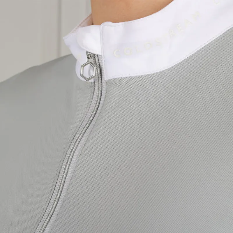 Coldstream Oxnam Competition Show Shirt -  Pearl Grey-2