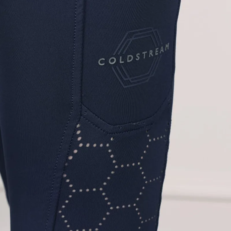 Coldstream Ecclaw Elite Compression Riding Tights in Navy-1