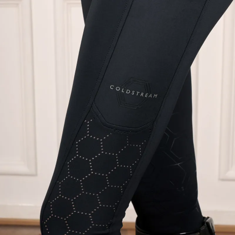 Coldstream Ecclaw Elite Compression Riding Tights in Black-1