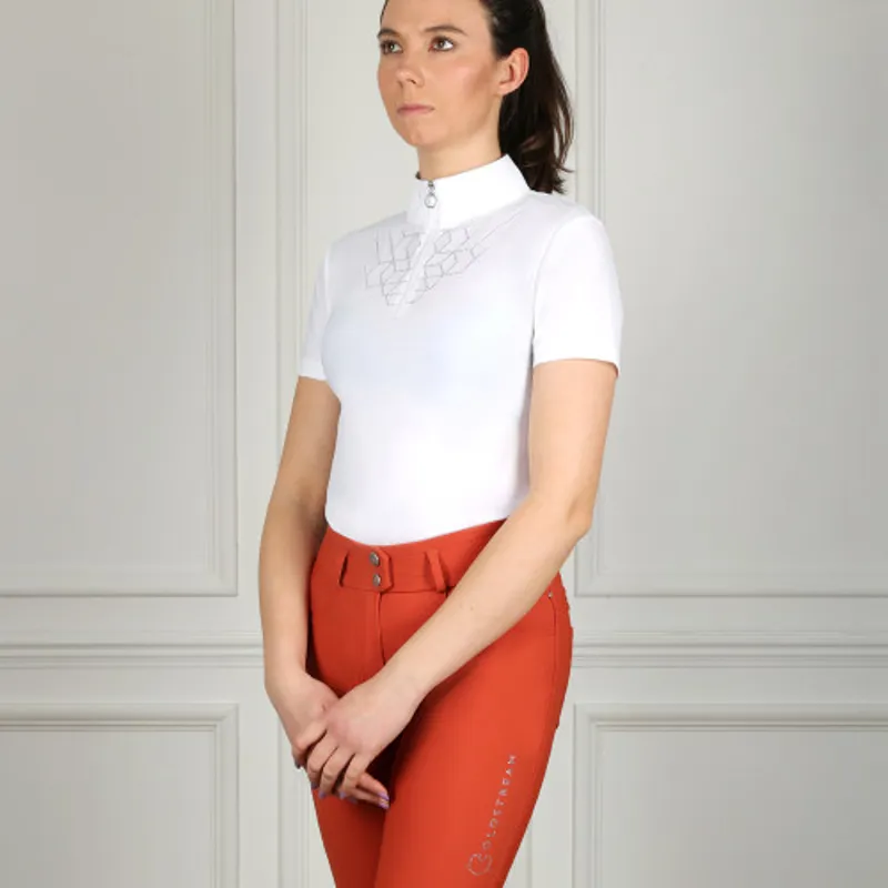 Coldstream Ledmore Diamante Breeches in Tiger