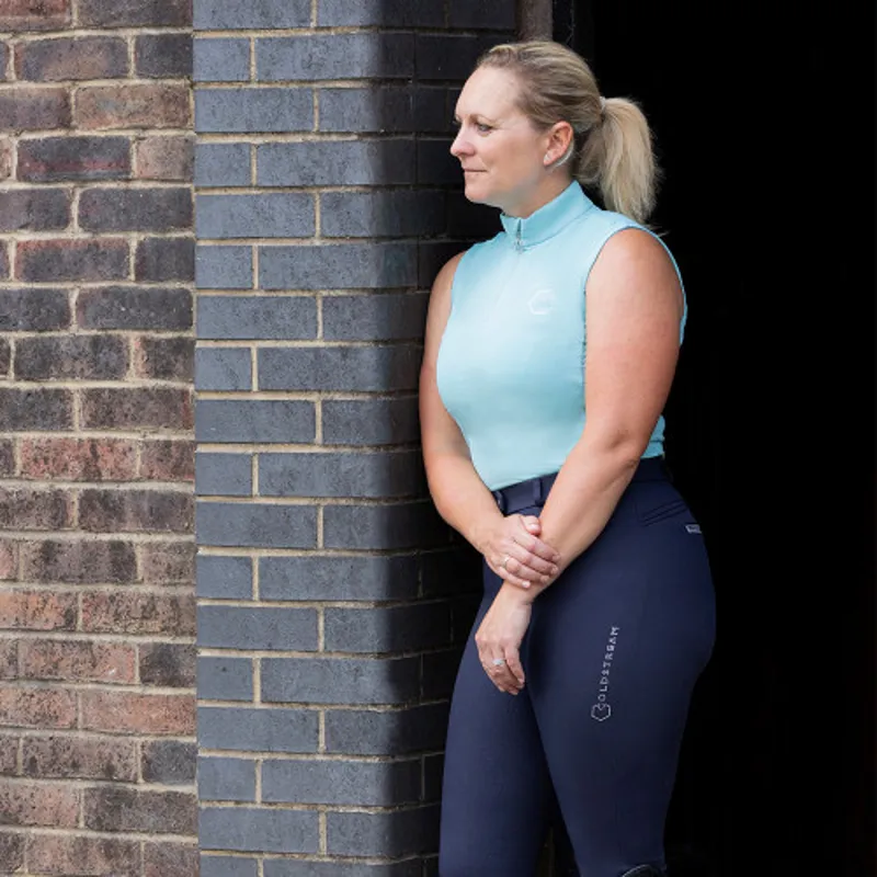 Coldstream Cranshaws Sleeveless Base Layer in Baltic Blue