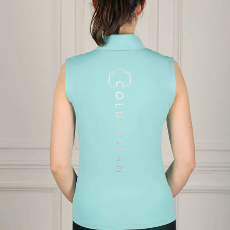 Coldstream Cranshaws Sleeveless Base Layer in Baltic Blue-2