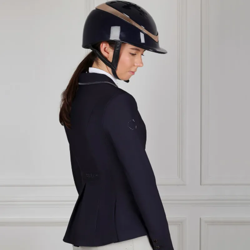 Coldstream Ledmore Diamante Show Jacket in Navy-2