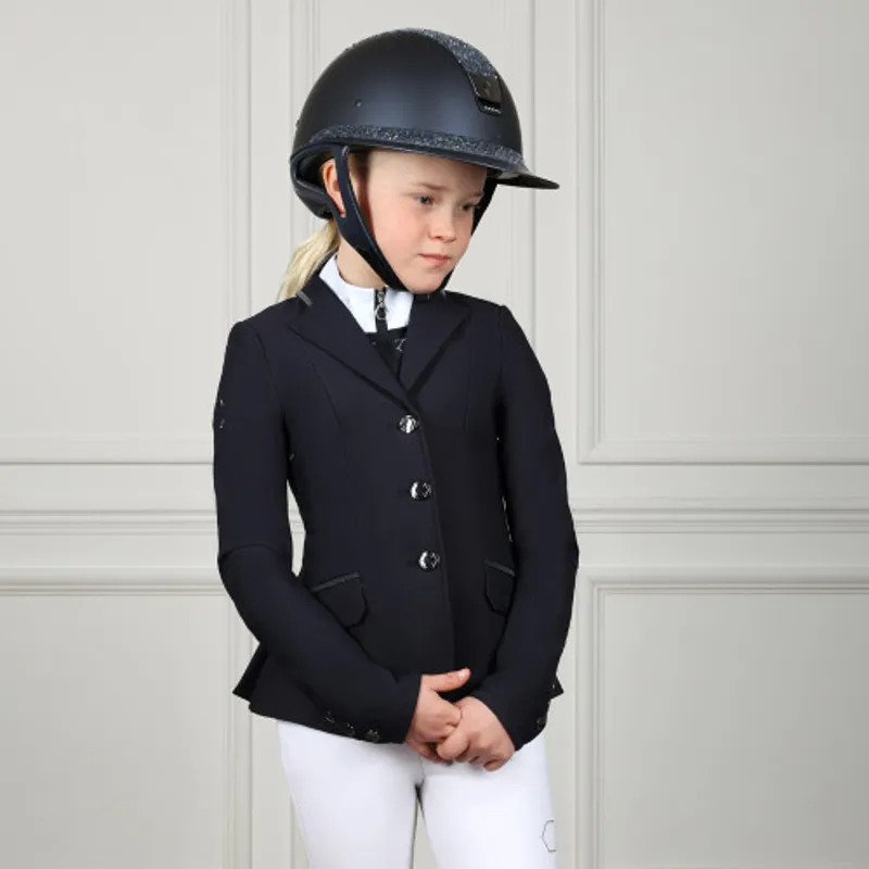 Coldstream Next Generation Ledmore Diamante Show Jacket in Navy-2