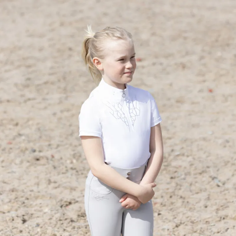 Coldstream Next Generation Ledmore Diamante Show Shirt - White