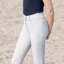 Coldstream Ledmore Diamante Breeches in Pearl Grey