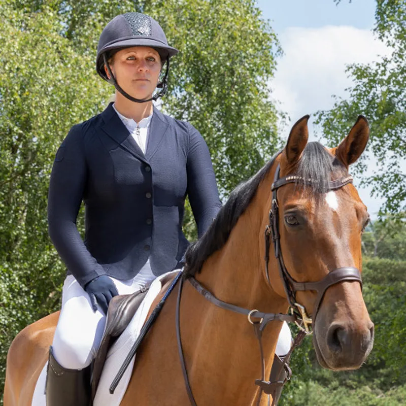 Coldstream Parkhill Mesh Show Jacket in Navy