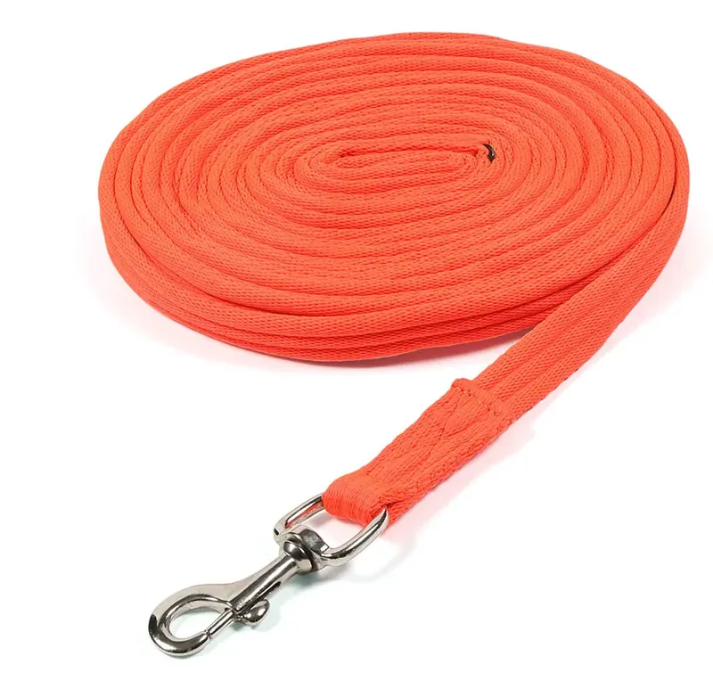 Cushion Web Lunge Line Orange 8m/26' long