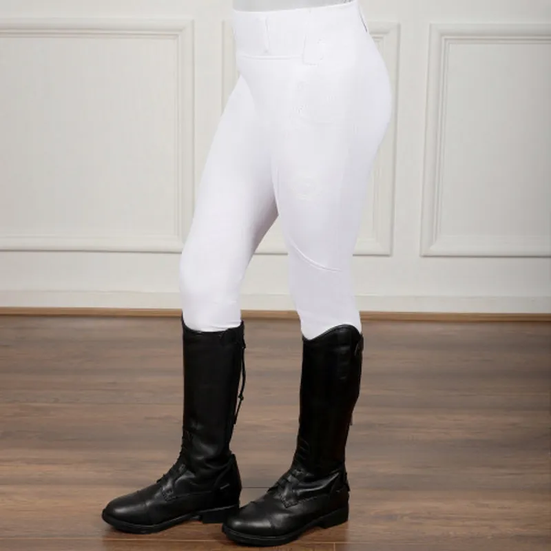 Coldstream Next Generation Oxnam Competition Riding Tights - White